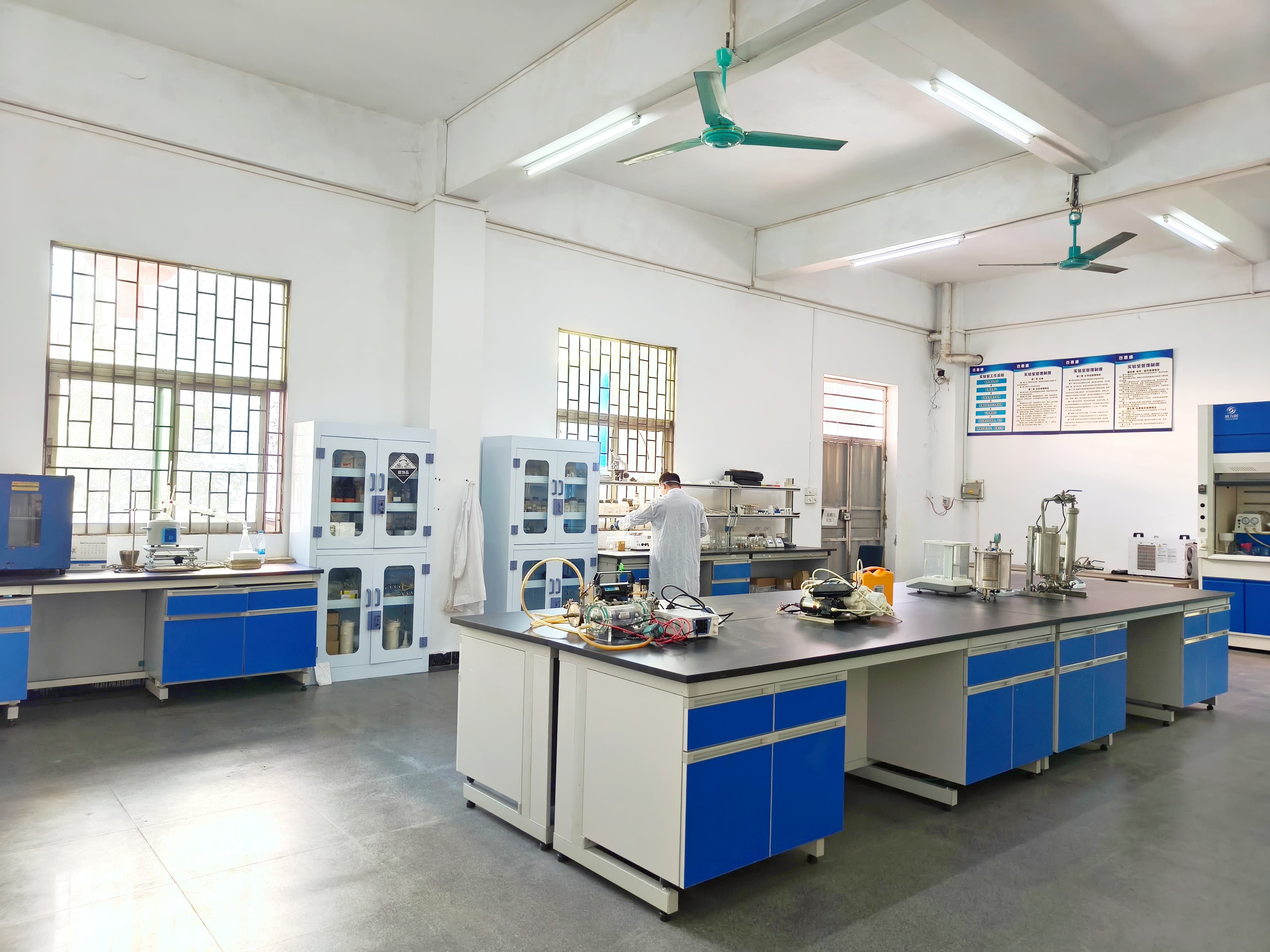 Baihuipu water treatment laboratory